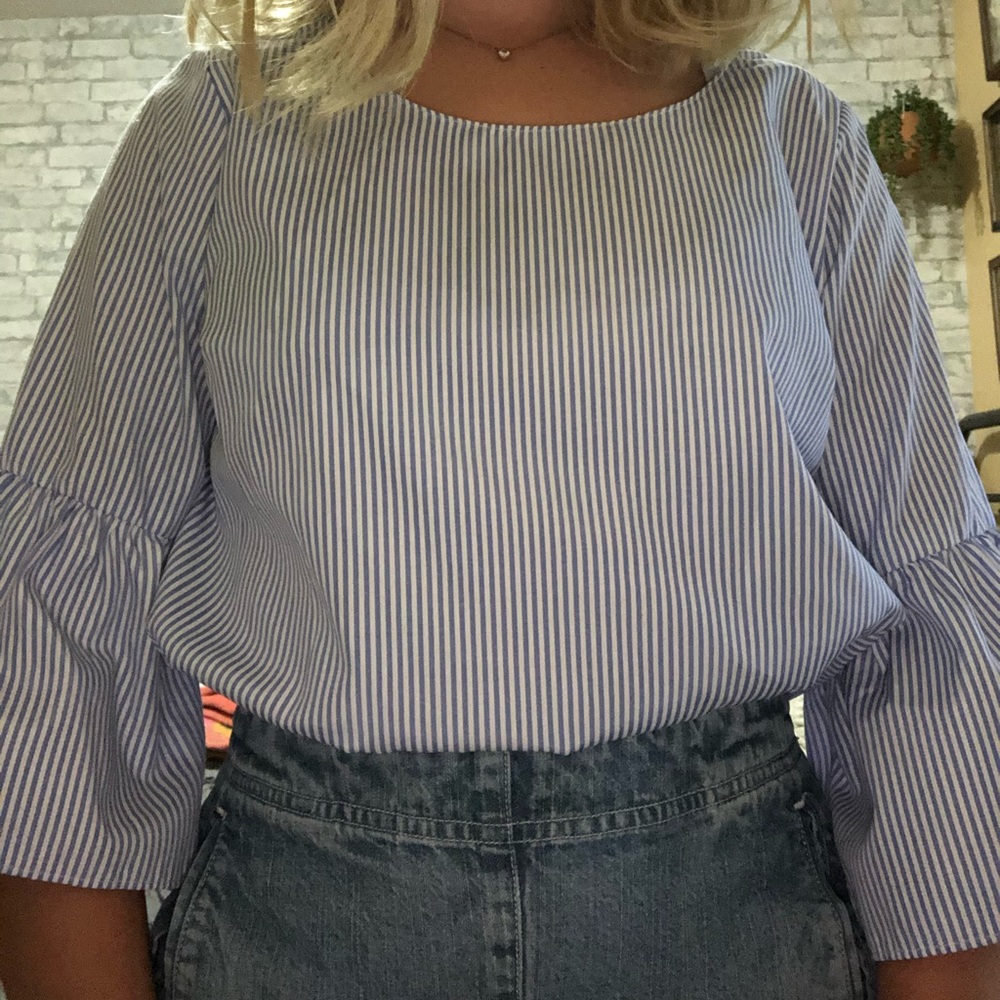 Striped Flowey shirt